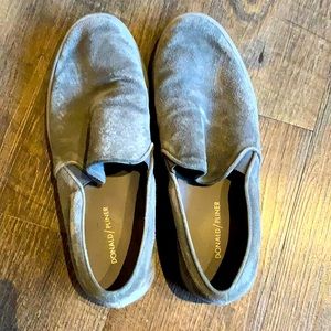 Donald Pliner Men’s Gray Suede Shoes -Size 10.5